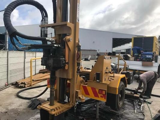 Harga bagus Rig Pengeboran Sumur Air Hidrolik Portabel on line