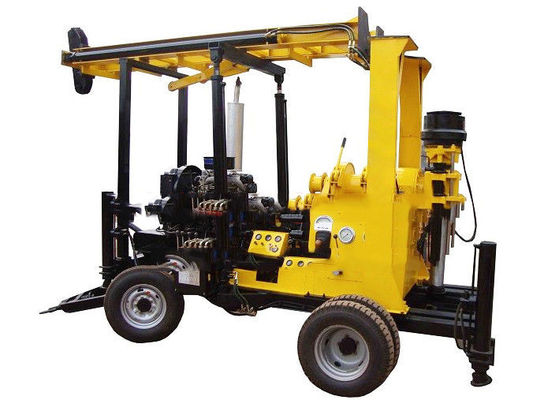 Harga bagus JXY600 600m Trailer Mounted Mesin Pengeboran Sumur Air on line