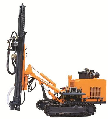 Harga bagus 25m Kedalaman Mesin Diesel Daya Hidrolik Crawler Drilling on line