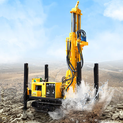 Harga bagus 200 m HWZ Hidrolik Crawler DTH Drilling Rig Machine on line