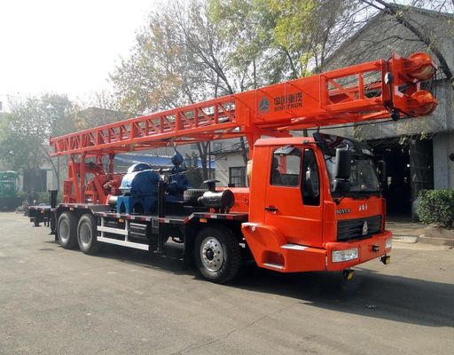 Harga bagus BZC300ZY 300m Mesin Pengeboran Sumur Air Truk Dipasang on line